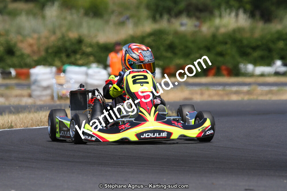 Enzo JOULIE — 07/06/2015 : 4ème manche du Championnat du Sud à Ganges (Photos Stéphane Agnus) 2015 — karting