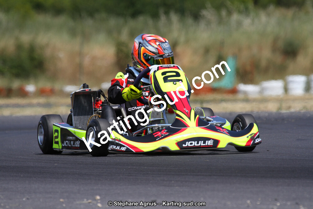 Enzo JOULIE — 07/06/2015 : 4ème manche du Championnat du Sud à Ganges (Photos Stéphane Agnus) 2015 — karting