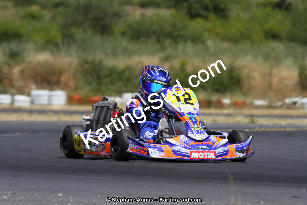 Loris CABIROU — 07/06/2015 : 4ème manche du Championnat du Sud à Ganges (Photos Stéphane Agnus) 2015 — karting