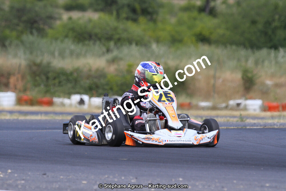 Raphaël DUPIN DE OLIVEIRA — 07/06/2015 : 4ème manche du Championnat du Sud à Ganges (Photos Stéphane Agnus) 2015 — karting