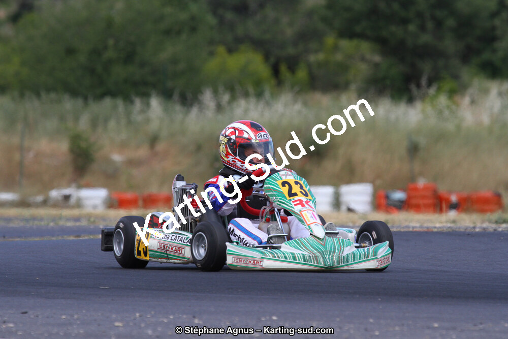 Sacha CATALA — 07/06/2015 : 4ème manche du Championnat du Sud à Ganges (Photos Stéphane Agnus) 2015 — karting