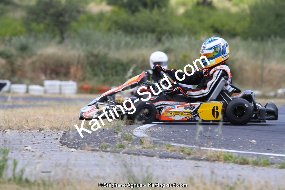Laurent THERON — 07/06/2015 : 4ème manche du Championnat du Sud à Ganges (Photos Stéphane Agnus) 2015 — karting