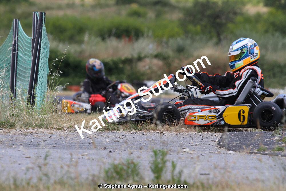 Laurent THERON — 07/06/2015 : 4ème manche du Championnat du Sud à Ganges (Photos Stéphane Agnus) 2015 — karting
