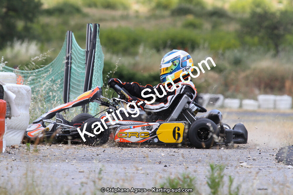 Laurent THERON — 07/06/2015 : 4ème manche du Championnat du Sud à Ganges (Photos Stéphane Agnus) 2015 — karting