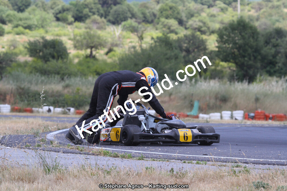 Laurent THERON — 07/06/2015 : 4ème manche du Championnat du Sud à Ganges (Photos Stéphane Agnus) 2015 — karting