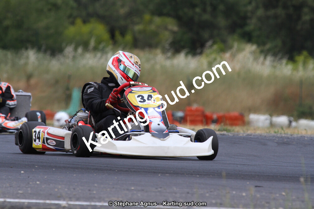 Adrian BORT — 07/06/2015 : 4ème manche du Championnat du Sud à Ganges (Photos Stéphane Agnus) 2015 — karting