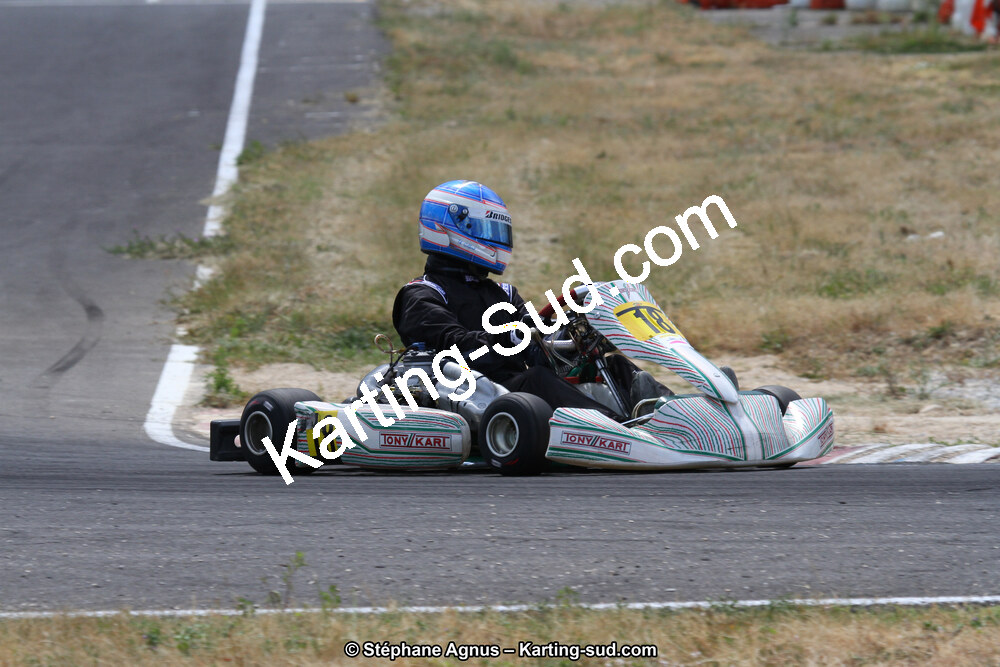 Thomas GILBERT — 07/06/2015 : 4ème manche du Championnat du Sud à Ganges (Photos Stéphane Agnus) 2015 — karting