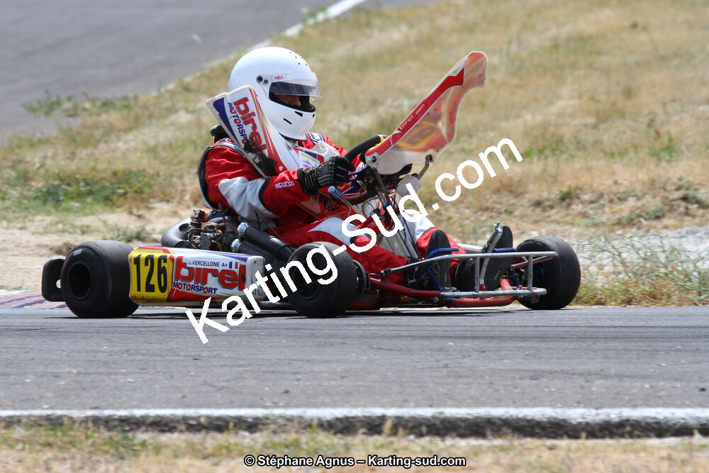 Olivier VERCELLONE — 07/06/2015 : 4ème manche du Championnat du Sud à Ganges (Photos Stéphane Agnus) 2015 — karting