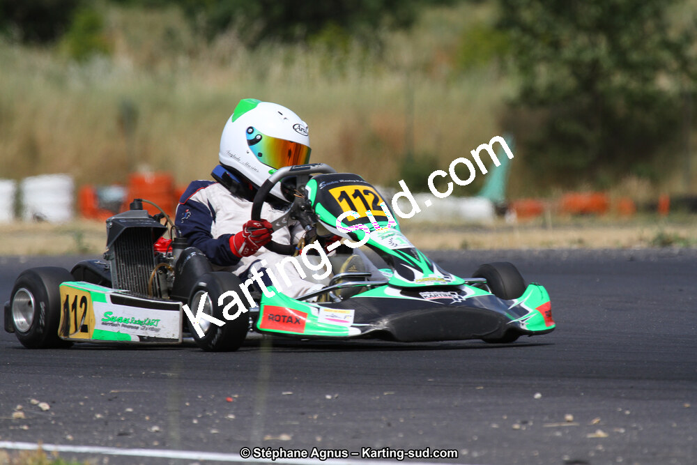 Marius ANGLADE — 07/06/2015 : 4ème manche du Championnat du Sud à Ganges (Photos Stéphane Agnus) 2015 — karting