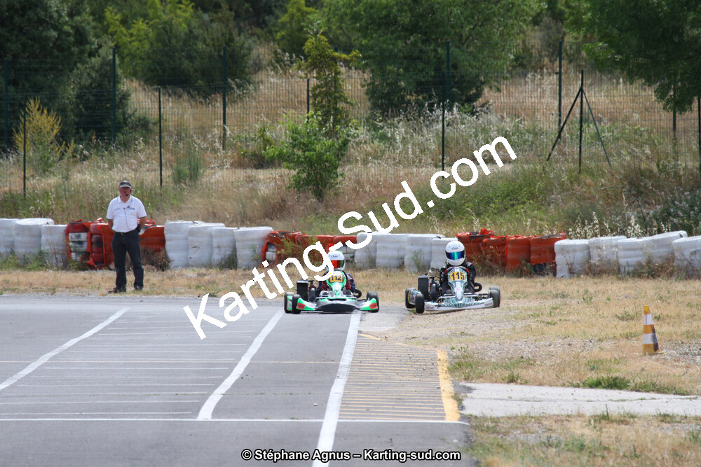 Danaé DUMAS, Marius ANGLADE — 07/06/2015 : 4ème manche du Championnat du Sud à Ganges (Photos Stéphane Agnus) 2015 — karting