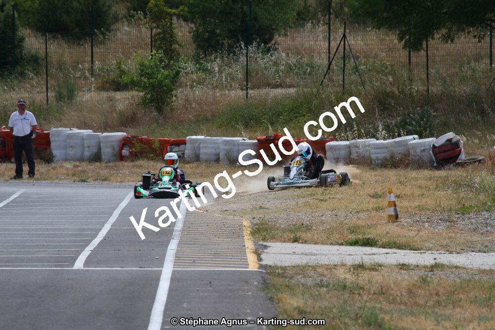 Danaé DUMAS, Marius ANGLADE — 07/06/2015 : 4ème manche du Championnat du Sud à Ganges (Photos Stéphane Agnus) 2015 — karting