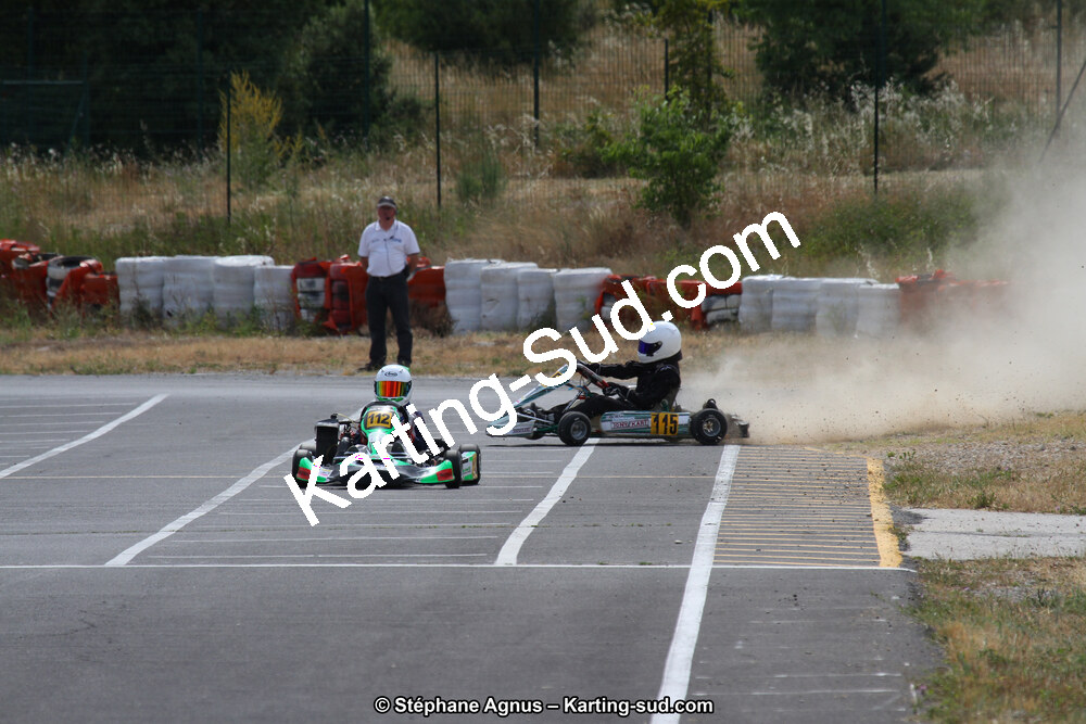 Danaé DUMAS, Marius ANGLADE — 07/06/2015 : 4ème manche du Championnat du Sud à Ganges (Photos Stéphane Agnus) 2015 — karting