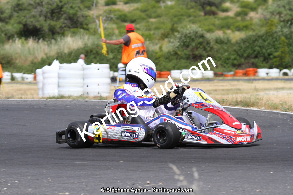 Viny SOBREVIA — 07/06/2015 : 4ème manche du Championnat du Sud à Ganges (Photos Stéphane Agnus) 2015 — karting