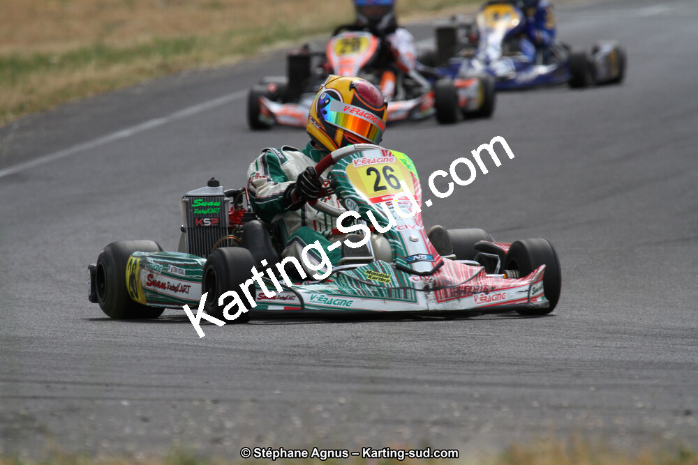Tom VIDAL — 07/06/2015 : 4ème manche du Championnat du Sud à Ganges (Photos Stéphane Agnus) 2015 — karting