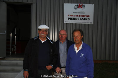 Jean-Claude SANCHEZ, Patrice AGNUS, Robert GROUILLARD — 10/09/2015 : Les 15 ans de Haute-Garonne Karting – Circuit de Muret (Photos Stéphane Agnus) 2015 — karting