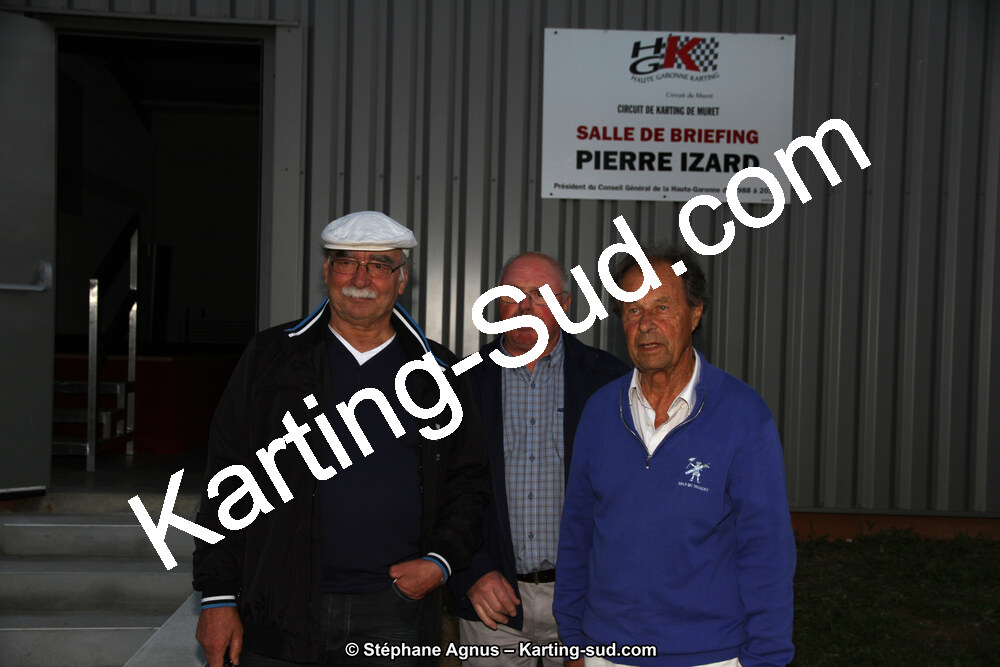 Jean-Claude SANCHEZ, Patrice AGNUS, Robert GROUILLARD — 10/09/2015 : Les 15 ans de Haute-Garonne Karting – Circuit de Muret (Photos Stéphane Agnus) 2015 — karting