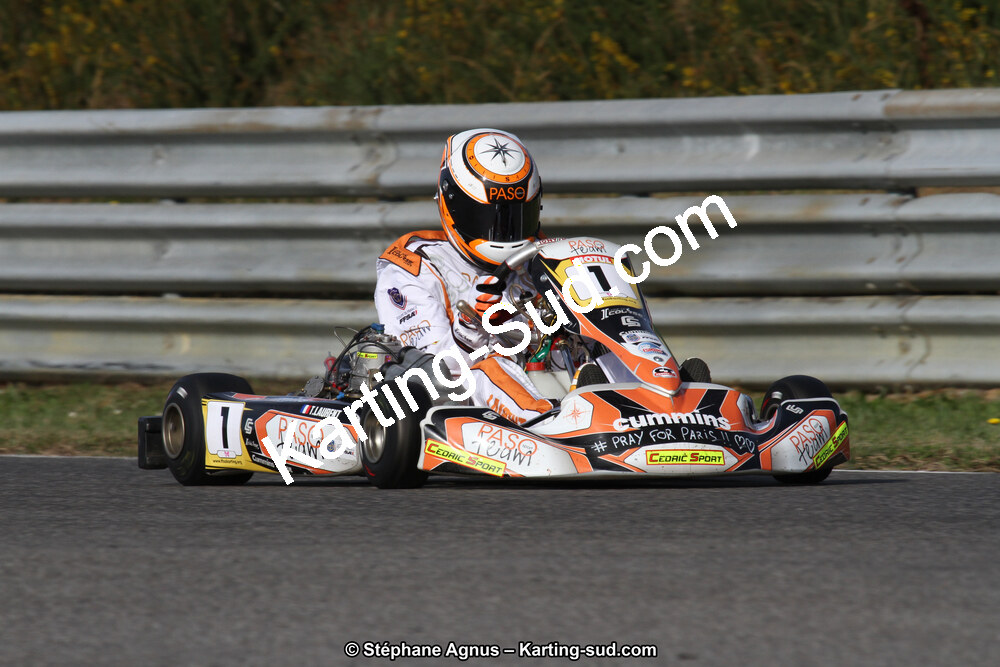 Thomas LAURENT — 14 et 15/11/2015 : Championnat de France KZ Long Circuit à Pau-Arnos (Photos Stéphane Agnus) 2015 — karting