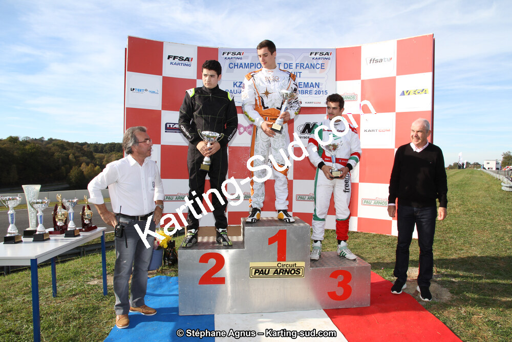14 et 15/11/2015 : Championnat de France KZ Long Circuit à Pau-Arnos (Photos Stéphane Agnus) 2015 — karting