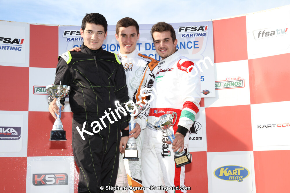 Jérémy LOPES, Thomas LAURENT — 14 et 15/11/2015 : Championnat de France KZ Long Circuit à Pau-Arnos (Photos Stéphane Agnus) 2015 — karting