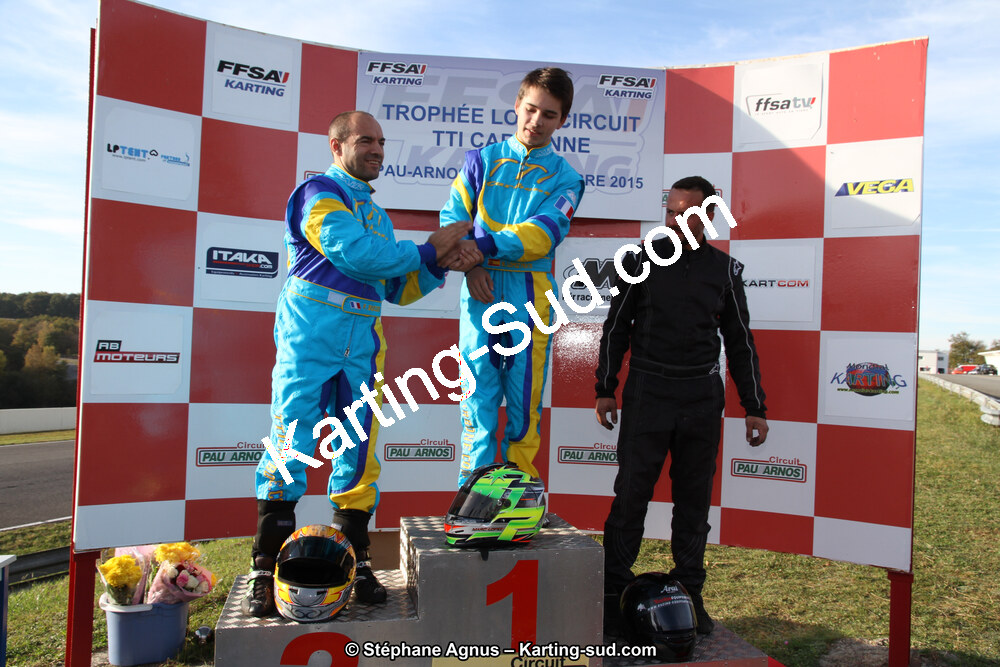 14 et 15/11/2015 : Championnat de France KZ Long Circuit à Pau-Arnos (Photos Stéphane Agnus) 2015 — karting