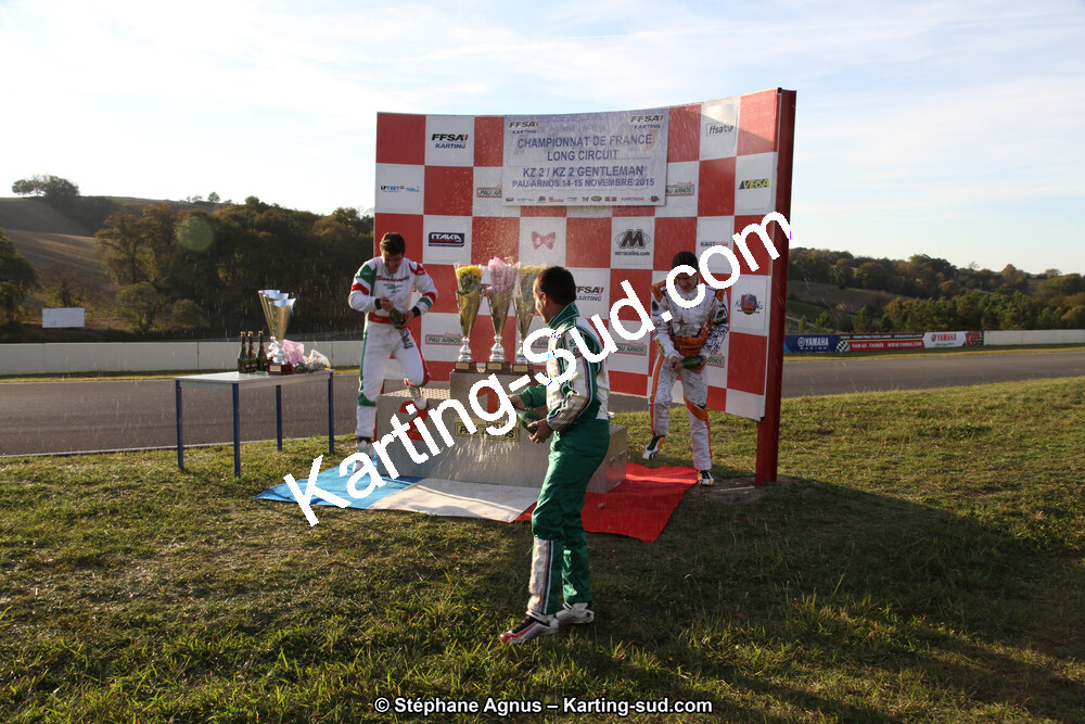14 et 15/11/2015 : Championnat de France KZ Long Circuit à Pau-Arnos (Photos Stéphane Agnus) 2015 — karting