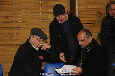 Jean-Claude SANCHEZ, Nicolas ZERVOS, Patrice AGNUS — 10/01/2016 : Remise des Prix du Championnat du Sud 2015 à Lavelanet (Photos Stéphane Agnus) 2016 — karting