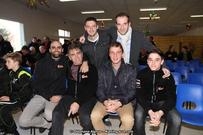 Alain SERVANT, Steven SERVANT — 10/01/2016 : Remise des Prix du Championnat du Sud 2015 à Lavelanet (Photos Stéphane Agnus) 2016 — karting