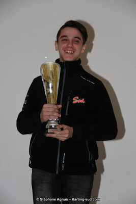 Steven SERVANT — 10/01/2016 : Remise des Prix du Championnat du Sud 2015 à Lavelanet (Photos Stéphane Agnus) 2016 — karting