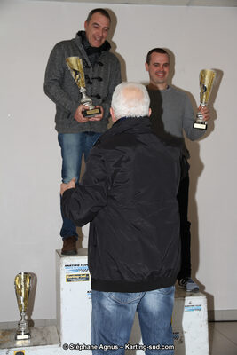 Pierre ALLEMAND, Régis TALAGRAND — 10/01/2016 : Remise des Prix du Championnat du Sud 2015 à Lavelanet (Photos Stéphane Agnus) 2016 — karting