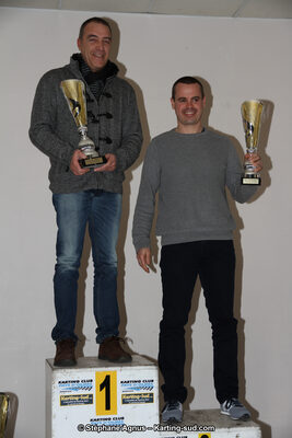 Pierre ALLEMAND, Régis TALAGRAND — 10/01/2016 : Remise des Prix du Championnat du Sud 2015 à Lavelanet (Photos Stéphane Agnus) 2016 — karting