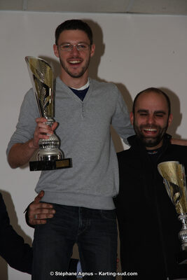 Alexis GERDIL — 10/01/2016 : Remise des Prix du Championnat du Sud 2015 à Lavelanet (Photos Stéphane Agnus) 2016 — karting