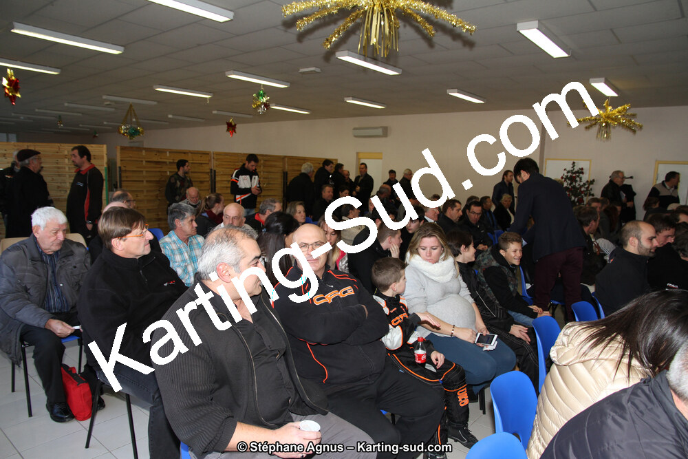 Luc PORTARIES — 10/01/2016 : Remise des Prix du Championnat du Sud 2015 à Lavelanet (Photos Stéphane Agnus) 2016 — karting
