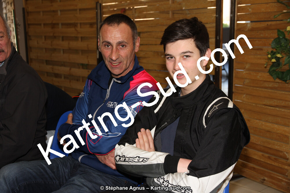 Didier DARFEUILLE — 10/01/2016 : Remise des Prix du Championnat du Sud 2015 à Lavelanet (Photos Stéphane Agnus) 2016 — karting