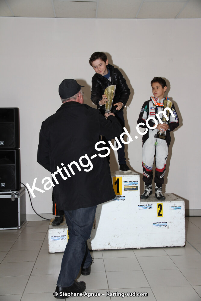 Raphaël DUPIN DE OLIVEIRA — 10/01/2016 : Remise des Prix du Championnat du Sud 2015 à Lavelanet (Photos Stéphane Agnus) 2016 — karting