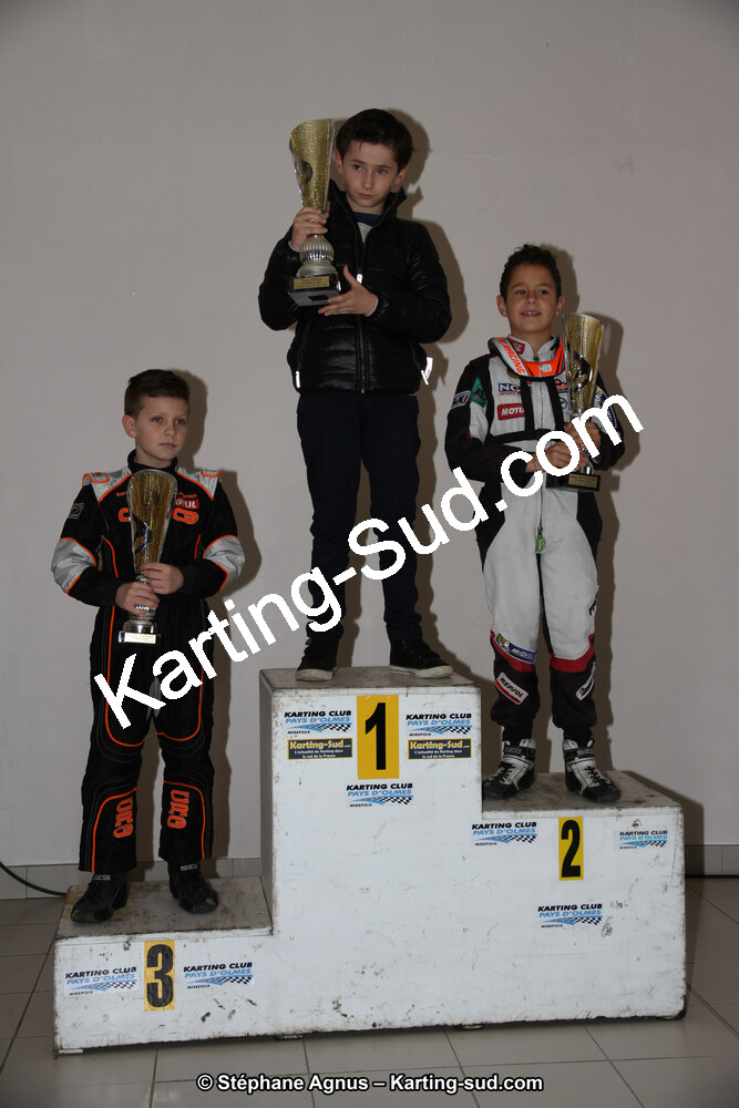 Raphaël DUPIN DE OLIVEIRA — 10/01/2016 : Remise des Prix du Championnat du Sud 2015 à Lavelanet (Photos Stéphane Agnus) 2016 — karting