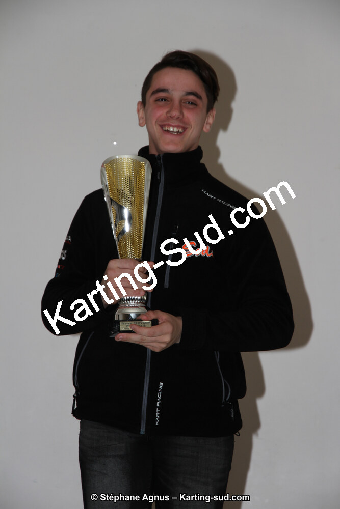 Steven SERVANT — 10/01/2016 : Remise des Prix du Championnat du Sud 2015 à Lavelanet (Photos Stéphane Agnus) 2016 — karting