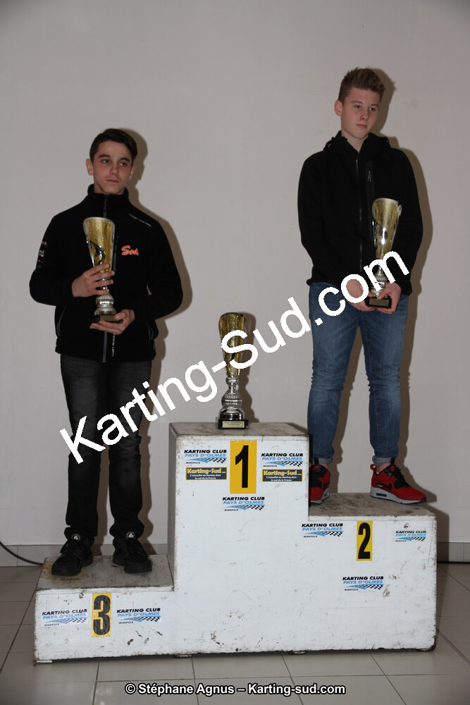 Steven SERVANT — 10/01/2016 : Remise des Prix du Championnat du Sud 2015 à Lavelanet (Photos Stéphane Agnus) 2016 — karting