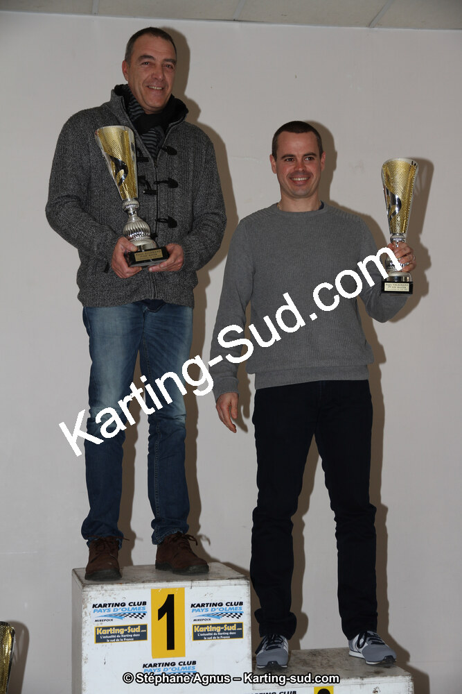 Pierre ALLEMAND, Régis TALAGRAND — 10/01/2016 : Remise des Prix du Championnat du Sud 2015 à Lavelanet (Photos Stéphane Agnus) 2016 — karting