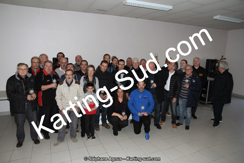 Bernard NAVARRO, Daniel ALESSI, Eric MASSAT — 10/01/2016 : Remise des Prix du Championnat du Sud 2015 à Lavelanet (Photos Stéphane Agnus) 2016 — karting