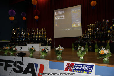 24/01/2016 : Remise des Prix du Comité Automobile et Commission Régionale Karting Midi-Pyrénées à Balma (Photos Stéphane Agnus) 2016 — karting