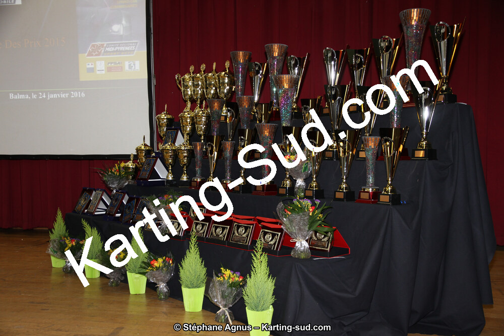 24/01/2016 : Remise des Prix du Comité Automobile et Commission Régionale Karting Midi-Pyrénées à Balma (Photos Stéphane Agnus) 2016 — karting