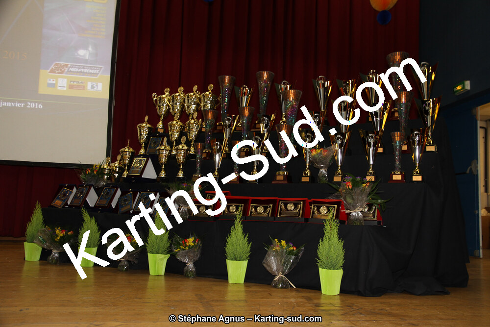 24/01/2016 : Remise des Prix du Comité Automobile et Commission Régionale Karting Midi-Pyrénées à Balma (Photos Stéphane Agnus) 2016 — karting