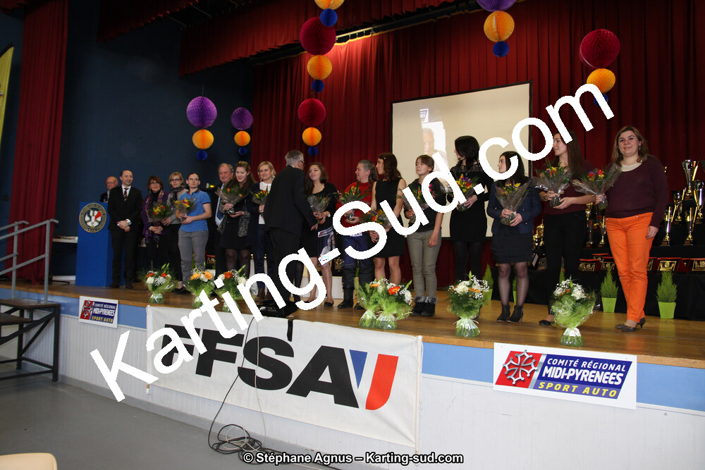 24/01/2016 : Remise des Prix du Comité Automobile et Commission Régionale Karting Midi-Pyrénées à Balma (Photos Stéphane Agnus) 2016 — karting