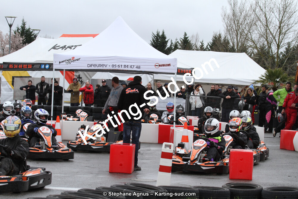 28/02/2016 : 6H Endurance Loisir 4T à Muret (Photos Stéphane Agnus) 2016 — karting