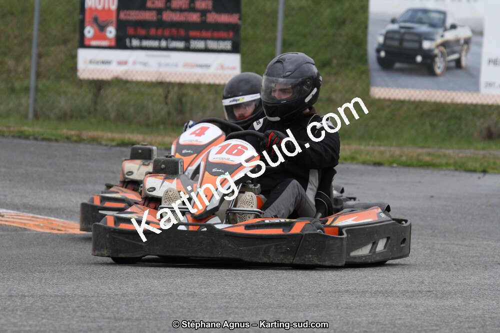 28/02/2016 : 6H Endurance Loisir 4T à Muret (Photos Stéphane Agnus) 2016 — karting