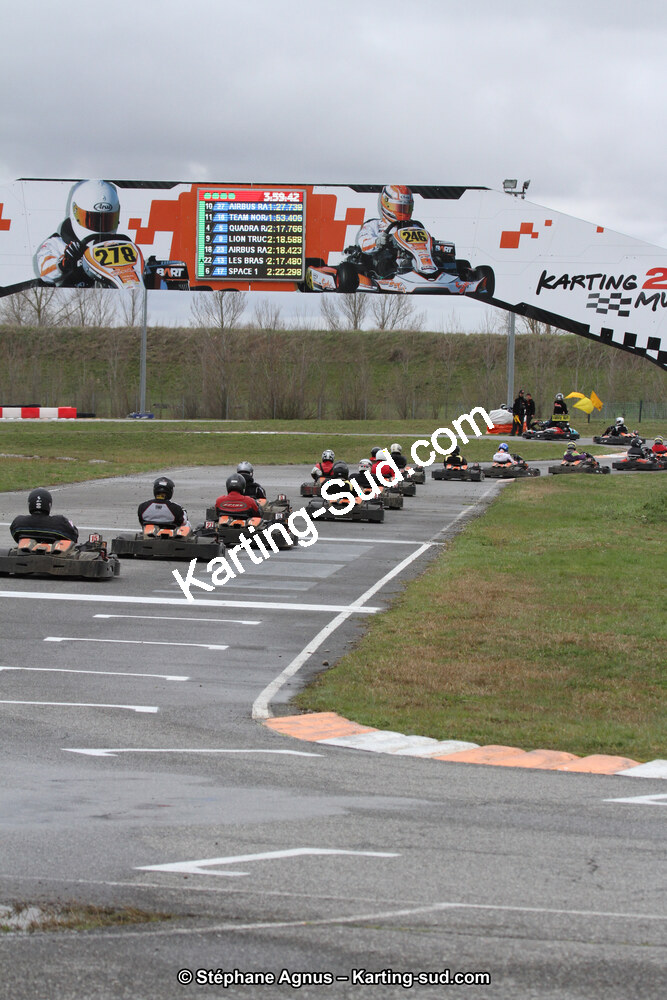 28/02/2016 : 6H Endurance Loisir 4T à Muret (Photos Stéphane Agnus) 2016 — karting
