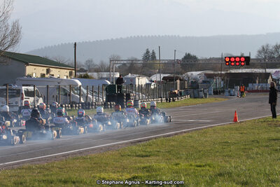 19 & 20/03/2016 : 1ère manche du Championnat du Sud 2016 à Lavelanet (Photos Stéphane Agnus) 2016 — karting