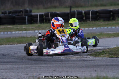 Gaspard SIMON — 19 & 20/03/2016 : 1ère manche du Championnat du Sud 2016 à Lavelanet (Photos Stéphane Agnus) 2016 — karting