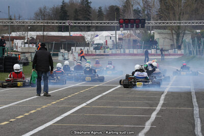 19 & 20/03/2016 : 1ère manche du Championnat du Sud 2016 à Lavelanet (Photos Stéphane Agnus) 2016 — karting