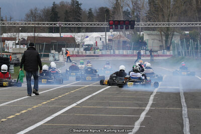 19 & 20/03/2016 : 1ère manche du Championnat du Sud 2016 à Lavelanet (Photos Stéphane Agnus) 2016 — karting
